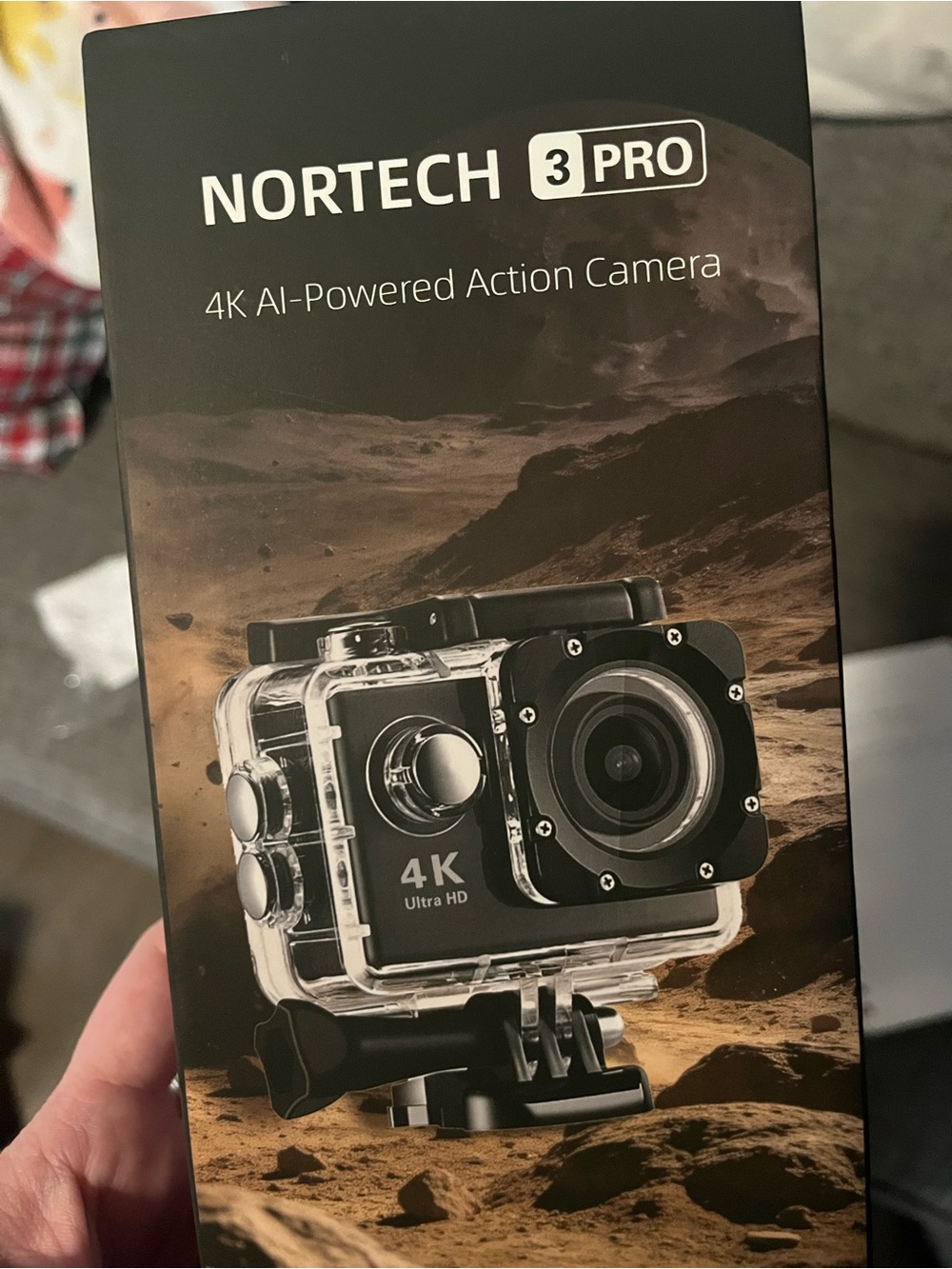 3 Pro 4K AI-Powered Action Camera - Black